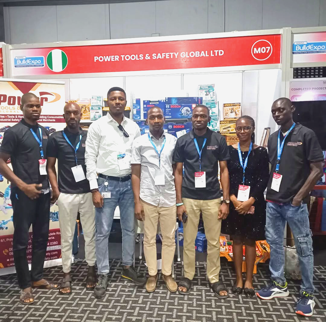 Construction site with tools and equipment